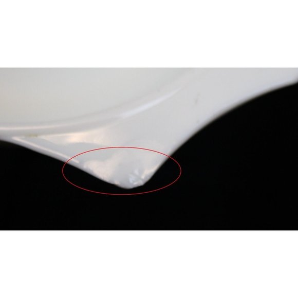 Vtg Pyrex England Cinderella Casserole Dish Handle Bowl Flowers Forget Me Nots - Picture 7 of 9